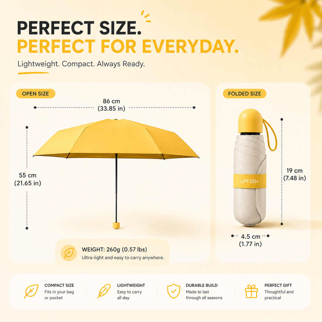 Pluvio Capsule Umbrella